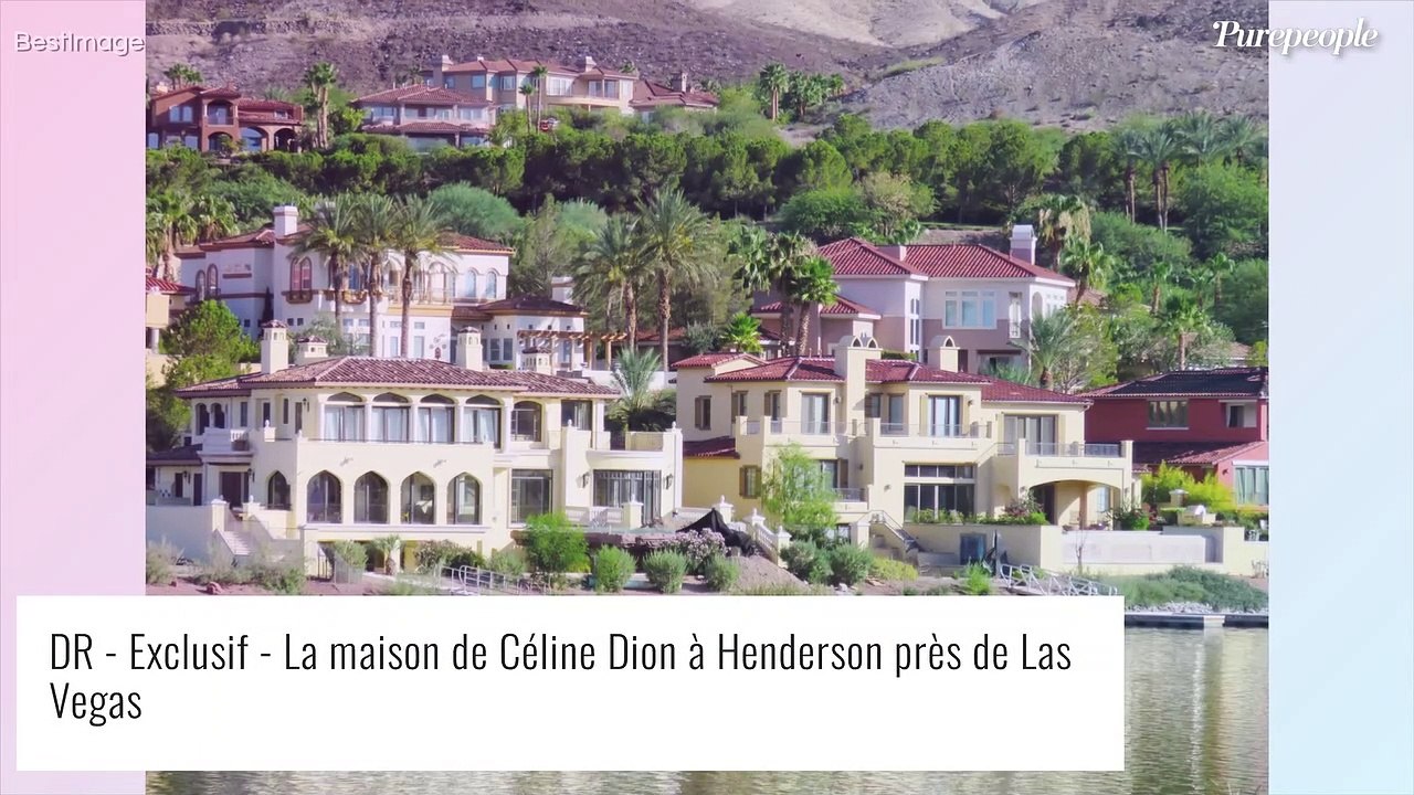 Céline Dion (enfin) installée dans sa nouvelle maison de Vegas : sa soeur  vend la mèche ! - Vidéo Dailymotion