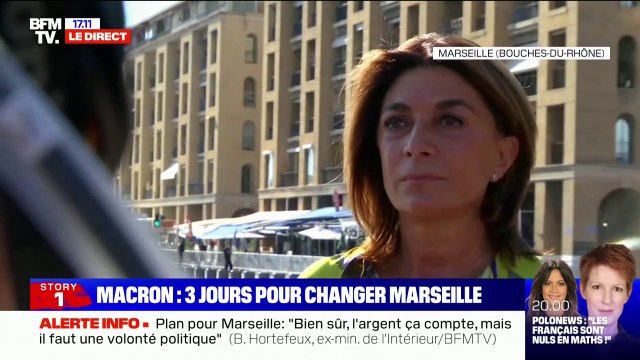 Emmanuel Macron à Marseille: pour Martine Vassal, c'est la première fois qu'on entend le président de la République écouter autant les acteurs du territoire