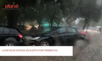 Imágenes de diferentes puntos de España afectados por las fuertes lluvias