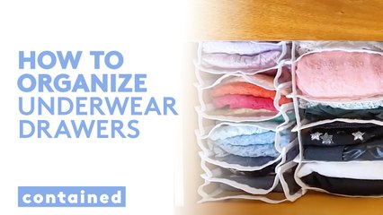 3 Ways to Organize Your Underwear Drawer