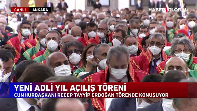 Cumhurbaşkanı Recep Tayyip Erdoğan yeni adli yıl açılış töreninde açıklamalarda bulundu