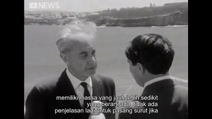 Wawancara ABC News dengan Prof R. Foster tahun 1965 bahwa: BULAN ADALAH PLASMA