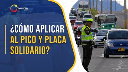 Pico y placa solidario en Bogotá: todo lo que debes saber