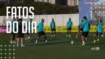 Com Neymar e Gabigol, Seleção Brasileira se prepara para enfrentar o Chile
