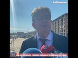 Macron à Marseille - Mélenchon : 