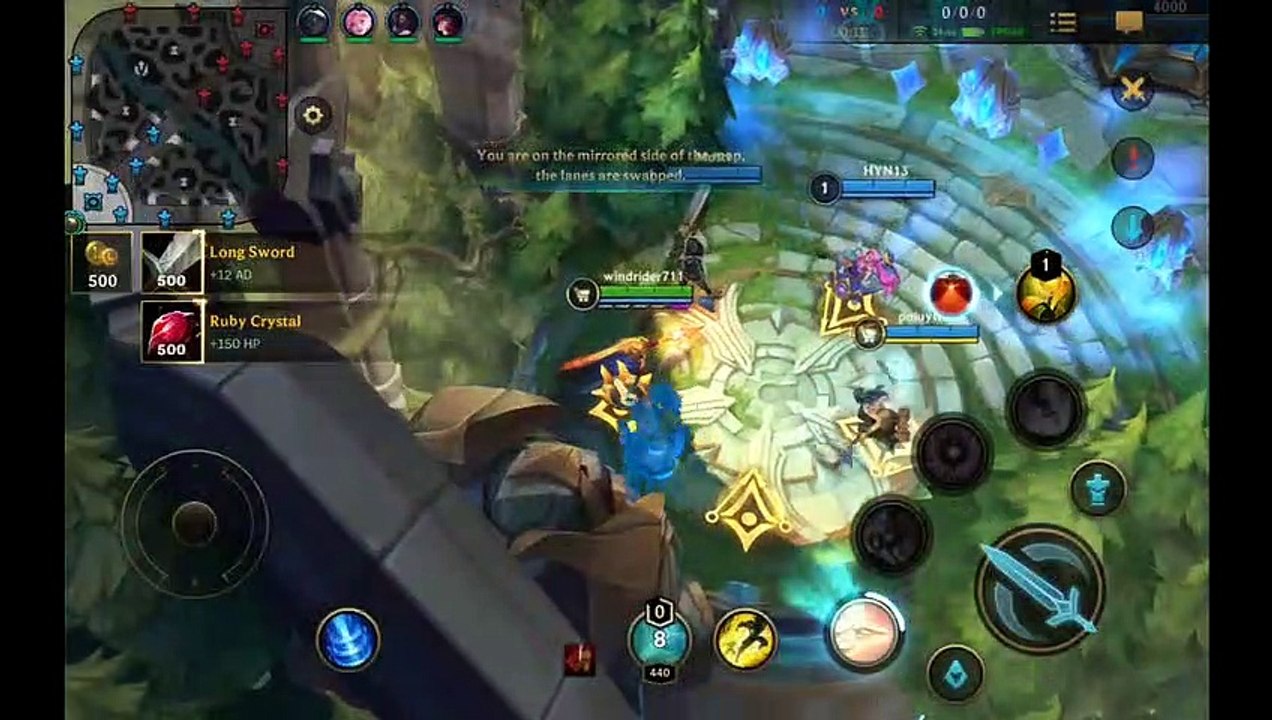 Wild Rift Gameplay [Rank]: Pantheon vs Graves Showdown