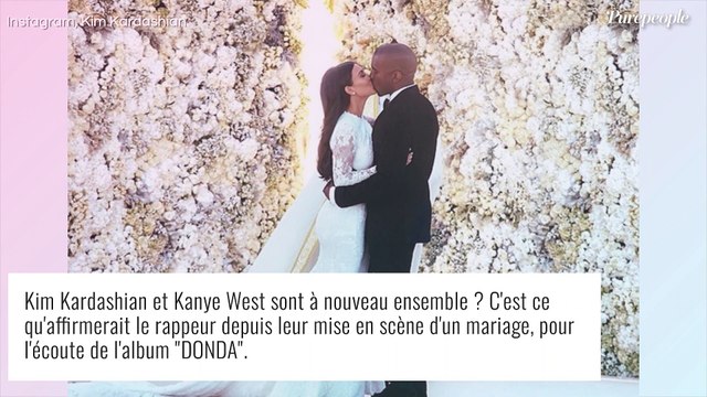 Kim Kardashian de nouveau en couple avec Kanye West ? Il l'affirme, personne n'y croit