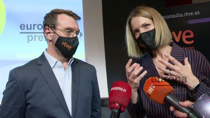 Marc Sala y Silvia Intxaurrondo, con muchas ganas de empezar la nueva temporada