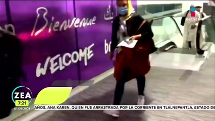 Llega a México el cuarto grupo de refugiados afganos