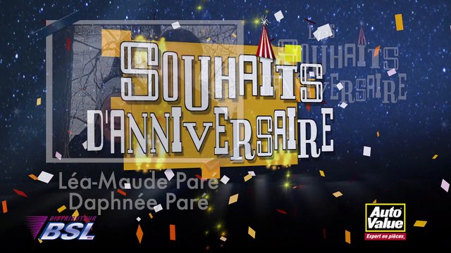 Souhaits d'anniversaire | Capsule 2 | 03 septembre 2021