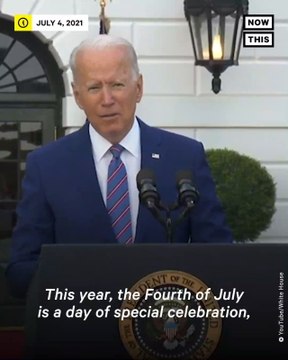 Pres. Biden Delivers July 4th Remarks