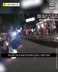 Officer Uses Bag of Chips to Save Stabbing Victim’s Life