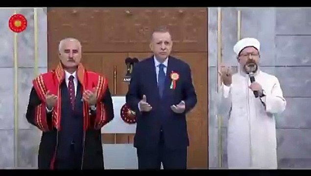 Yargıtay'ın yeni binası, adli yıl başlangıcında açıldı: Diyanet İşleri Başkanı'nın duasına, Yargıtay Başkanı cübbesiyle eşlik etti