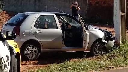 Após roubo de veículo, jovem é baleado no tórax pela PM em Umuarama