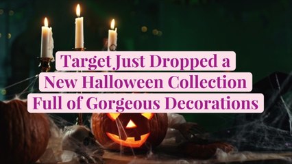 Target Just Dropped a New Halloween Collection Full of Gorgeous Decorations