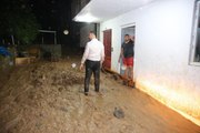 Trabzon'da şiddetli yağış Yomra ilçesinde su baskınlarına neden oldu