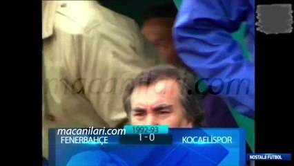 Fenerbahçe 4-0 Kocaelispor [HD] 02.05.1993 - 1992-1993 Turkish 1st League Matchday 26