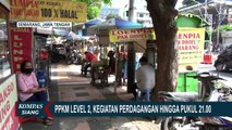 Semarang Raya Turun ke Level 2 PPKM, Operasional Pedagang Kelontong Sampai Pukul 21.00 WIB