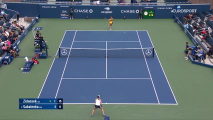 Sans trembler, Sabalenka passe au troisième tour : le résumé du match