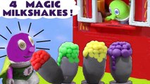 4 Magic Milkshake Play Doh Surprises with the Funny Funlings and Thomas and Friends plus Dinosaur Toys for Kids in this Family Friendly Full Episode English Toy Story Video by Toy Trains 4U