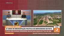Prefeito dá detalhes da programação de emancipação de Bernardino Batista com 6 dias de eventos