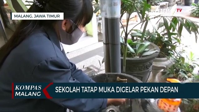 Sekolah Tatap Muka di Kota Malang Dimulai Senin Pekan Depan