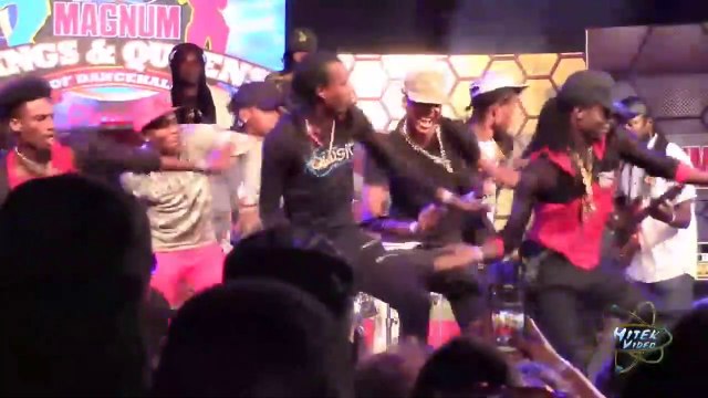 Magnum pre finals feat Xqlusiv dancers, Tripple A, John hype