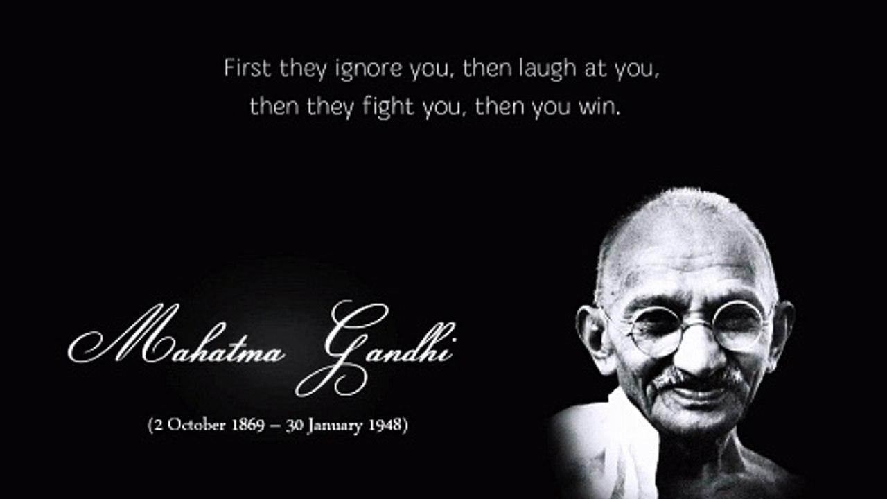 | Worth Watching | Mahatma Gandhi Quote | Motivational