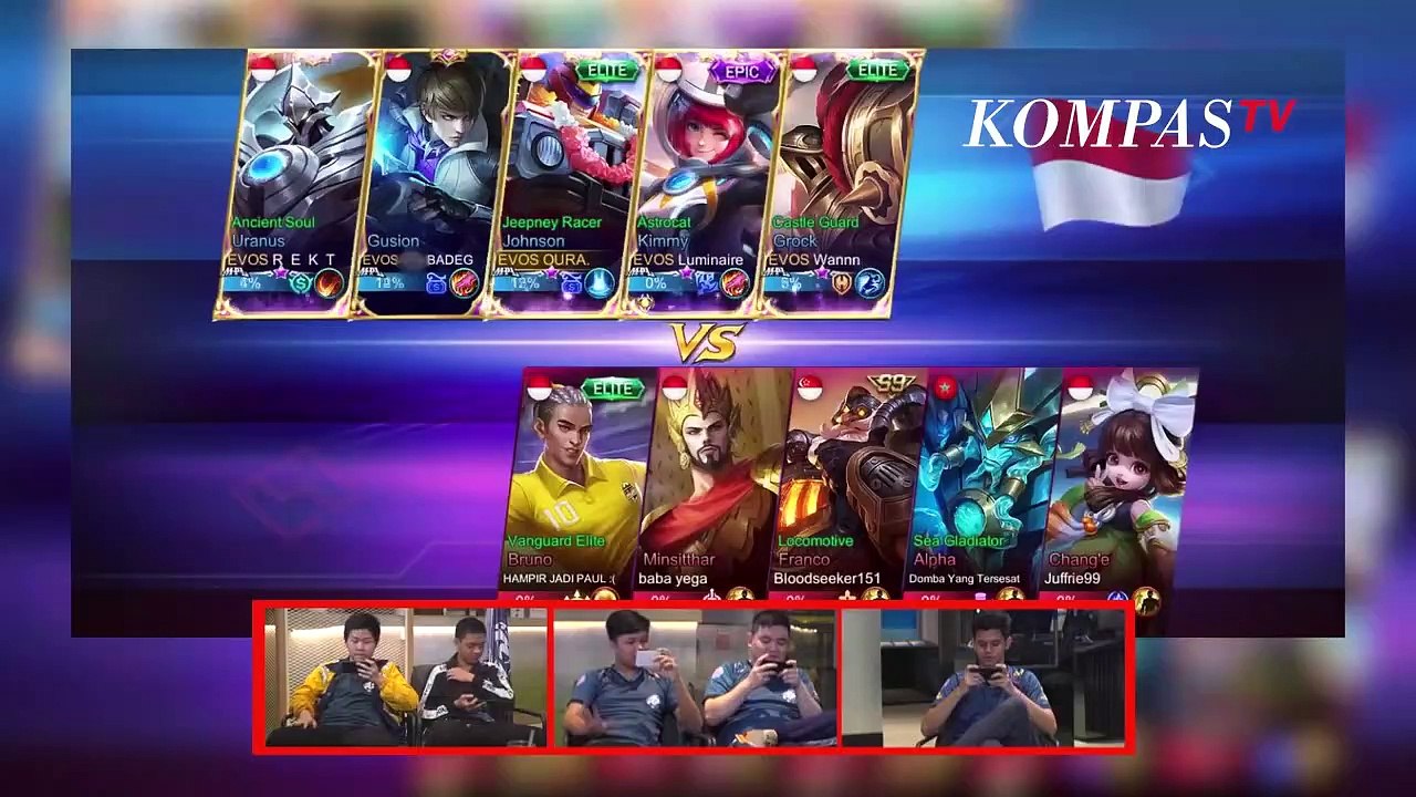 Liat Tim EVOS Mabar Mobile Legends, Seru!