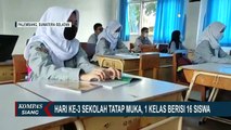 Hari Ke-3 Sekolah Tatap Muka, Kegiatan Belajar di SMA 1 Palembang Berakhir Pukul 09.45 WIB