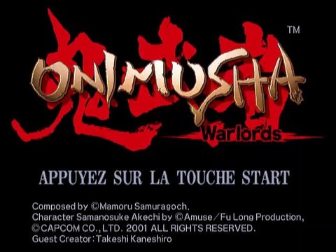 Onimusha : Warlords online multiplayer - ps2