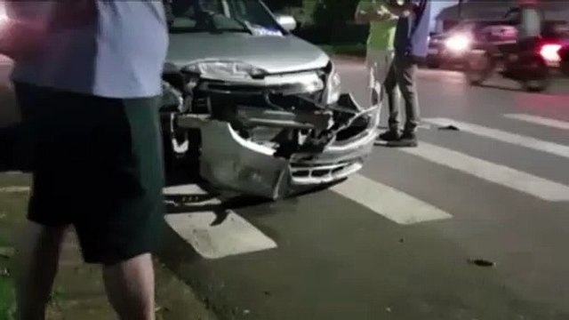 Quatro carros se envolvem em acidente de trânsito no Bairro São Cristóvão