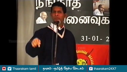 தமிழீழத் தனியரசின்  விடுதலை குறித்து புலம்பெயர் மண்ணில்  உரையாற்றிய லெப் கேணல் அமுதாப்