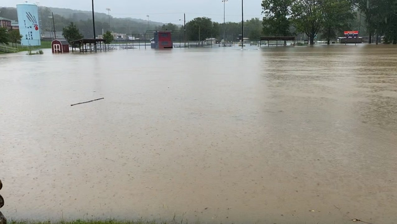 Rain and floods across Pennsylvania