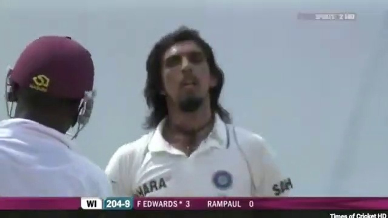 Ishant Sharma 5_77 vs West Indies 3rd Test 2011 at Roseau,Dominica