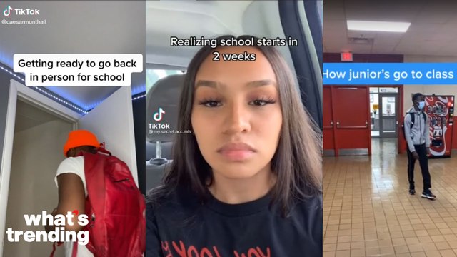 TikTok College Students, Back to School Trends