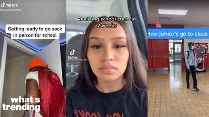 TikTok College Students, "Back to School" Trends