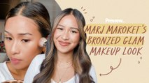 Marj Maroket's Bronzed Glam Makeup Look | Beauty Basics | PREVIEW