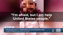 Afghan ally trapped in Afghanistan