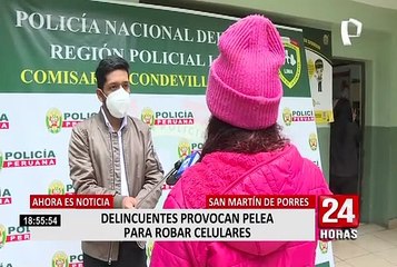 SMP: confusa gresca dejó a tres jovencitas heridas y cuatro detenidos