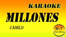Camilo - Millones - Karaoke Instrumental Lyrics Letra