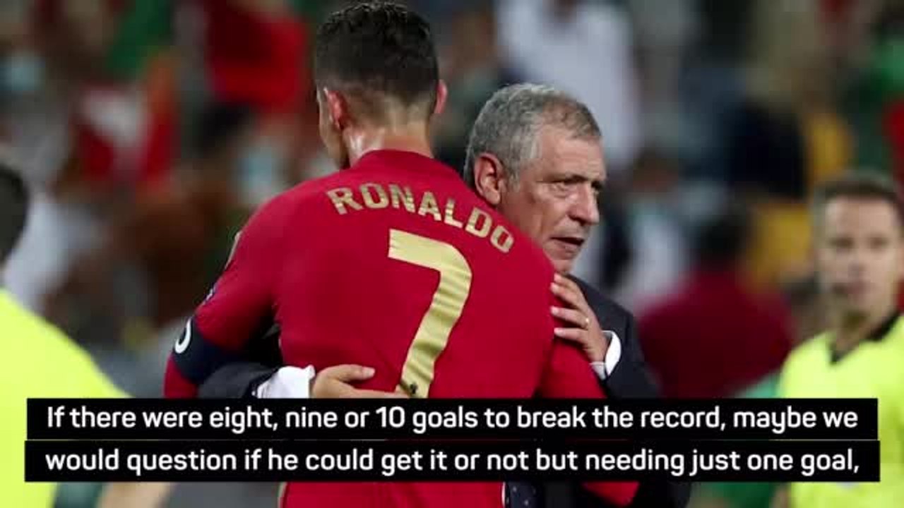 Satisfied and not surprised - Santos on Ronaldo...