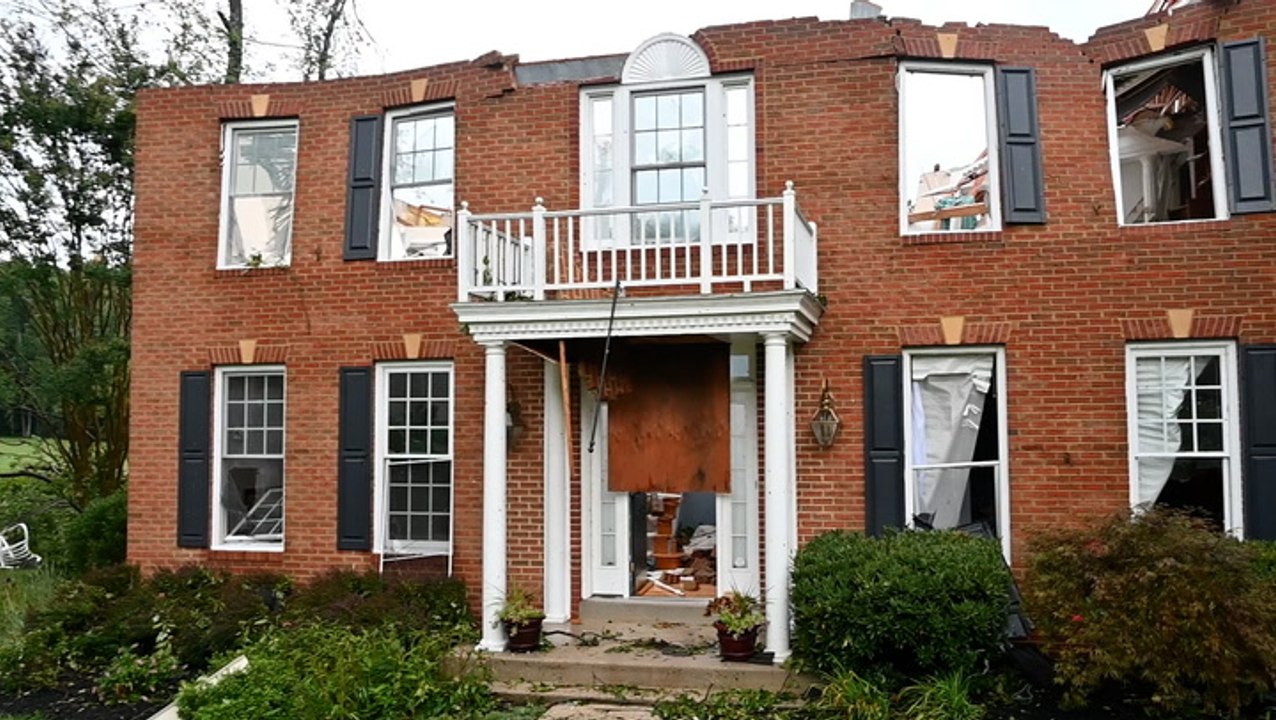 Tornado spawned by Ida touches down in Maryland's capital