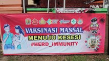 Percepat Kekebalan Komunal, Polres Pekalongan Gelar Grebek Vaksin Di Dua Desa