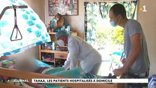Taha'a, les patients hospitalisés à domicile