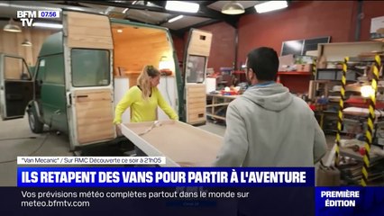 "Van Mecanic": ils retapent des vans pour partir à l'aventure