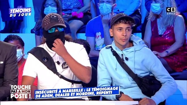 Marseille - Le témoignage choc d un jeune dealer de cité hier soir dans Touche pas à mon pote sur C8