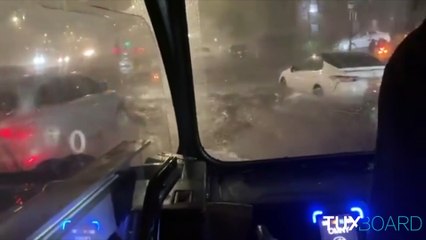 Inondations et dégâts à New York après l'ouragan IDA