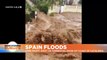 Alcanar: Flash floods hit eastern Spain after torrential rain and storms
