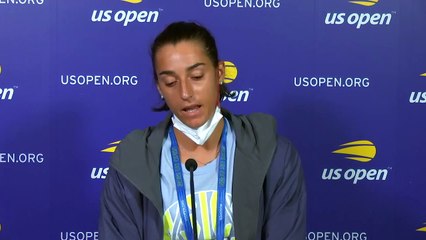 US Open 2021 - Caroline Garcia : "Mon bilan en Grand Chelem n'est pas flamboyant, notamment à Roland-Garros"